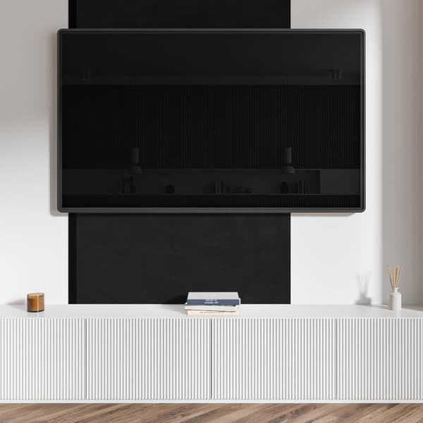 Trykt vinylpanel, klar til montering, 100x50 cm, mørk grafitfarve