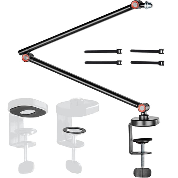 MOZOS SB44 Bordstativ til Mikrofon Arm Sort