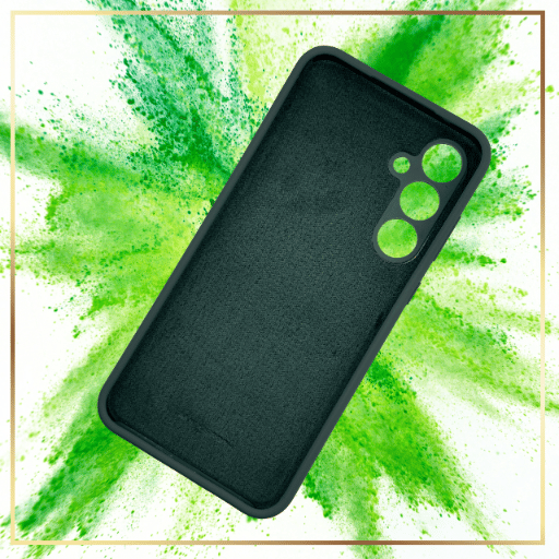 Mercury Silikone Etui til Galaxy A55, Grøn