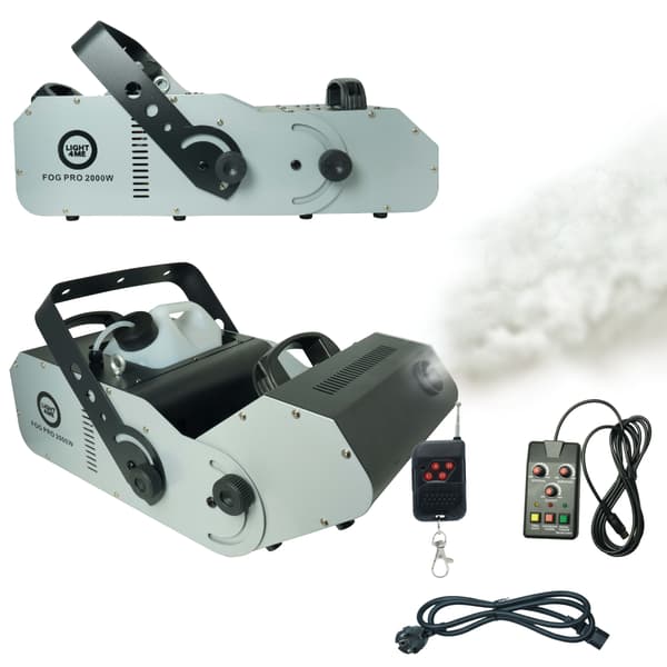 LIGHT4ME FOG PRO 2000W røg- og tågegenerator DMX