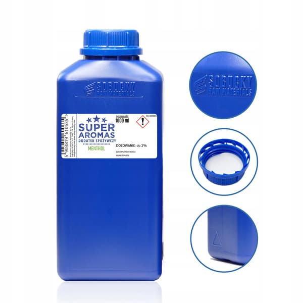 Super aromas -elintarvikelisäaine mentoli 1000 ml
