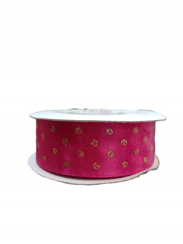Satinband 9 mx 2,5 cm rosa