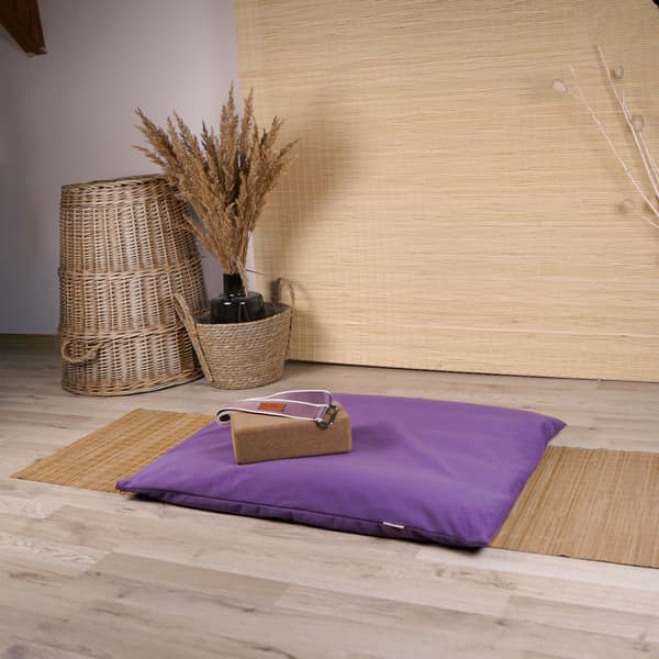 Zabuton, Boghvede Meditationmåtte - Lilla