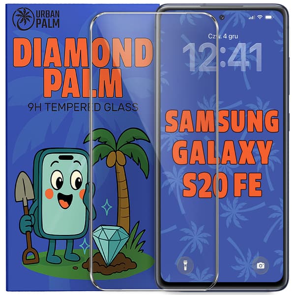 Diamond Palm Hærdet Glas til Samsung Galaxy S20 FE