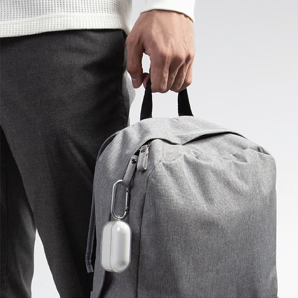 UNIQ Glase-etui til AirPods Pro, røget
