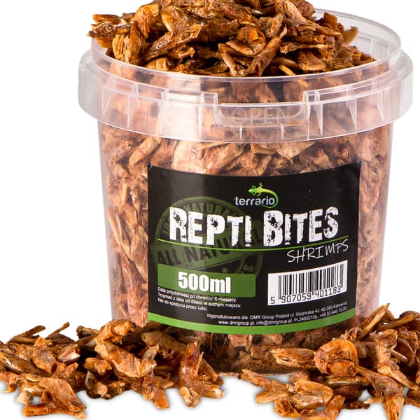 Terrario Repti Bites Rejer 500ml - tørrede rejer