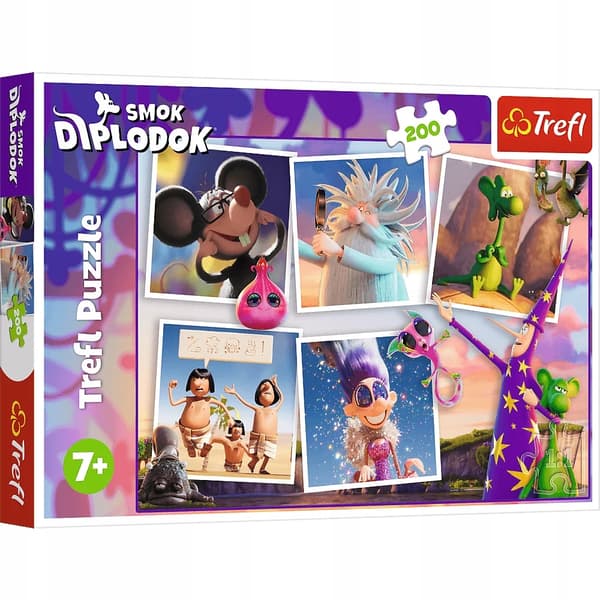 13322 "200" Diplodocusdraken äventyr människofilm