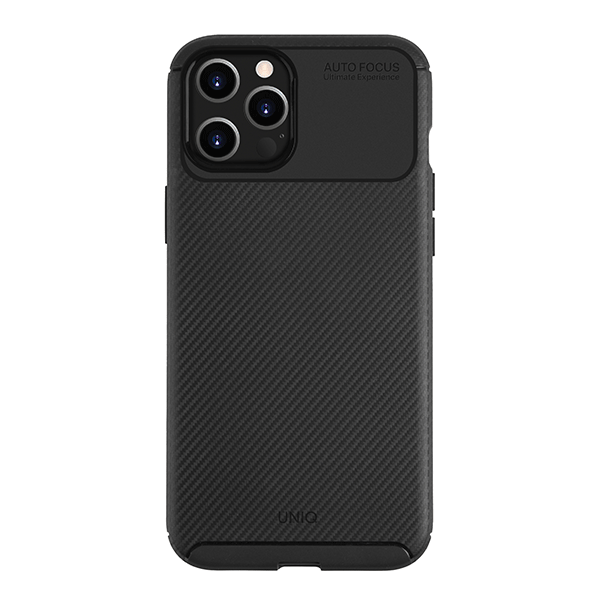 UNIQ Hexa-cover til iPhone 12 Pro Max, sort
