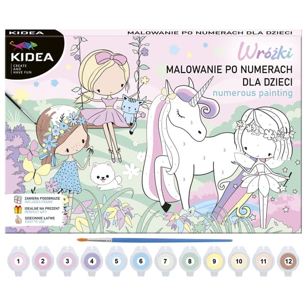 NUMEROILLA MAALAUS - KIDEA FAIRIES 1805
