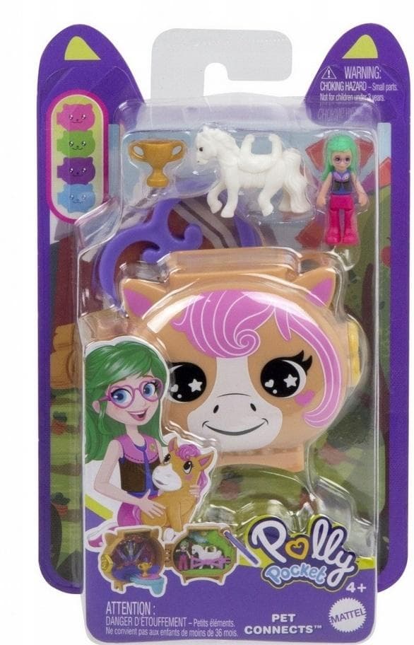 Polly Pocket Pet Connects Häst