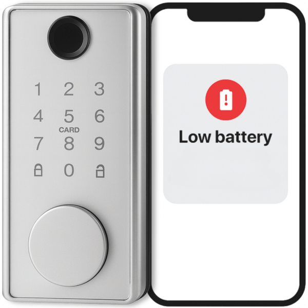 Elektroninen lukko DS01 TTLock-pesällä