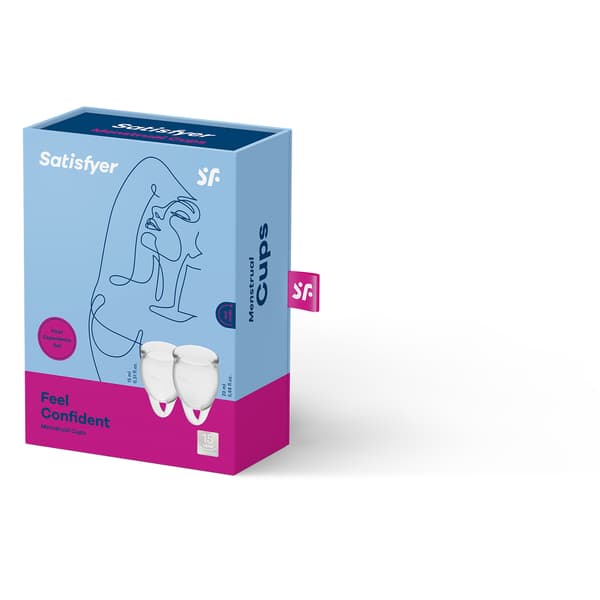 Feel Confident menskopps-tamponger (transparenta)