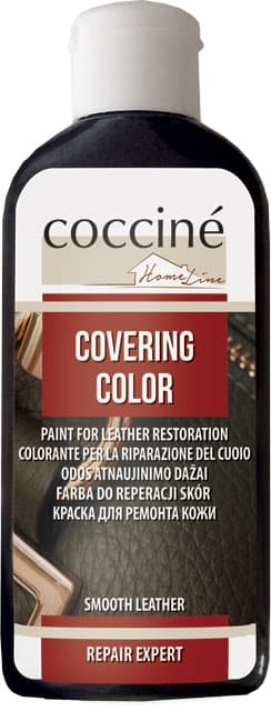 Læderrenoveringsmaling - COCCINE DÆKKEFARVE 150 ml sort