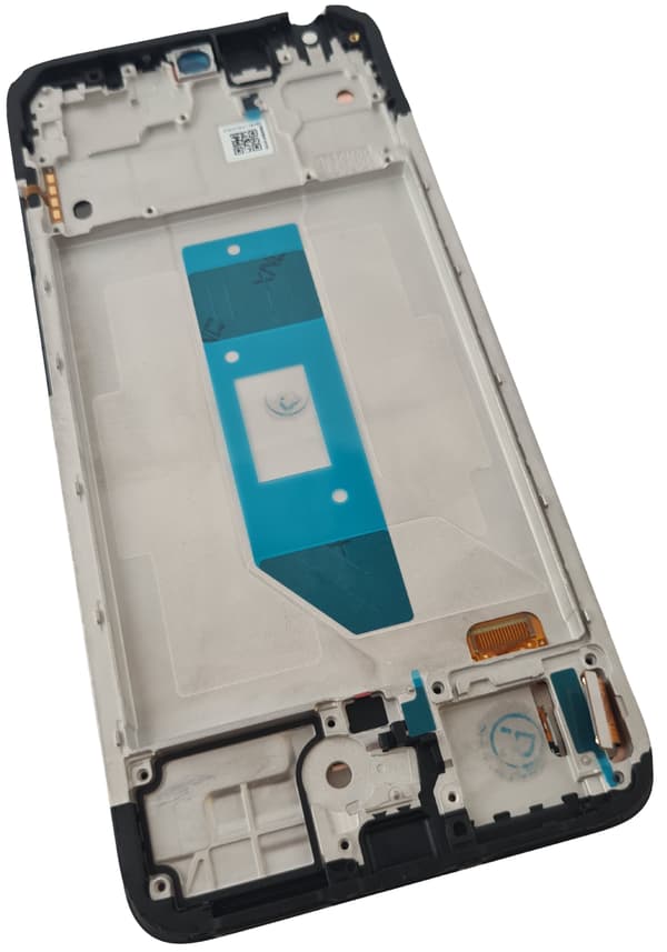 ORG Original LCD-skærm med ramme til Xiaomi Redmi Note 14 4G (sort)