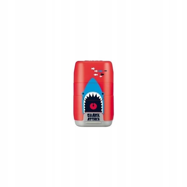 Vässare och suddgummi Compact Shark Attack A'16 5348
