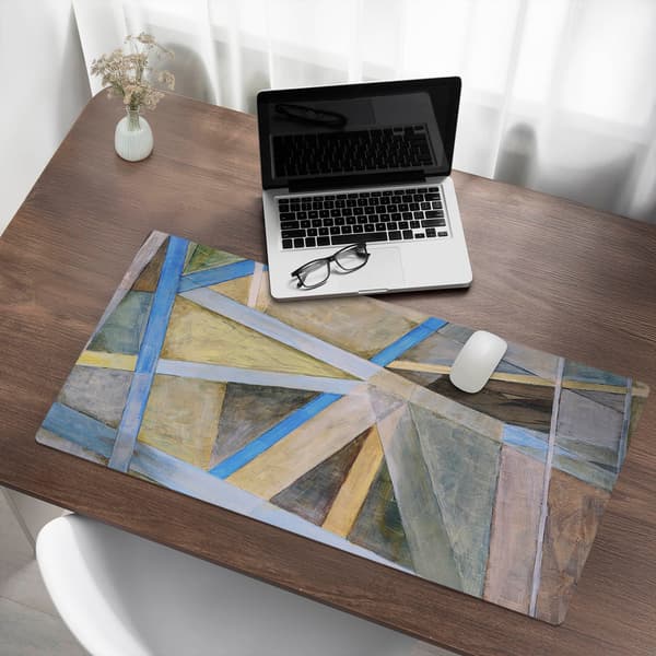 Rutchsikker musemusemåtte med geometriske linjer 100x50 cm
