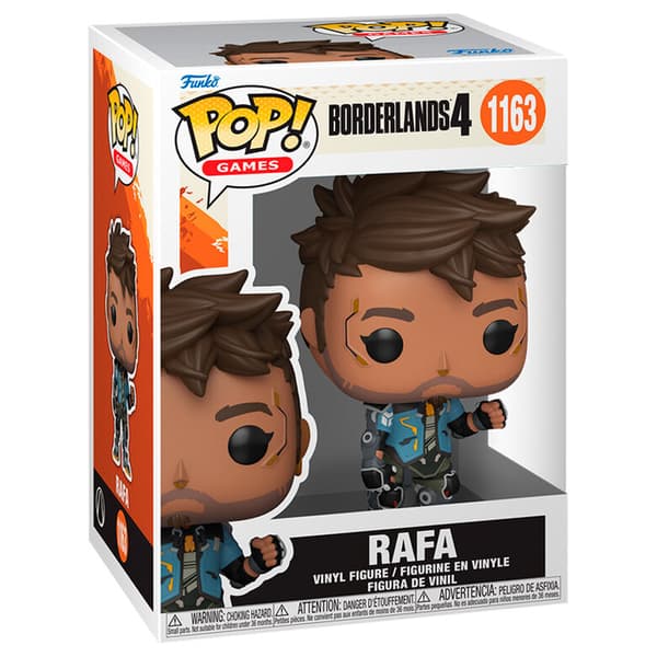 Funko POP Borderlands 1163 Rafa figur