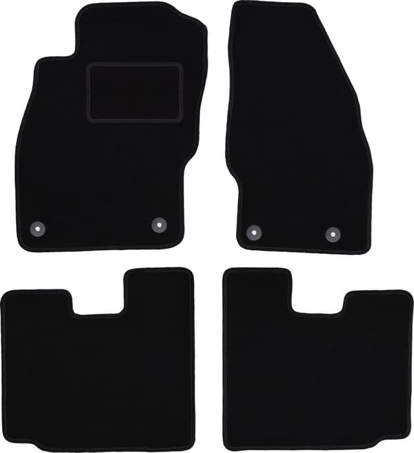 Komplet sæt velourmåtter til: Opel Adam hatchback (2012-)