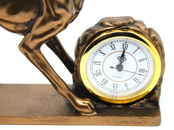 Dekorativ stående klocka - Hundfigur - Greyhound