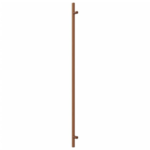 vidaXL skabsgreb 10 stk. bronze 480 mm rustfrit stål