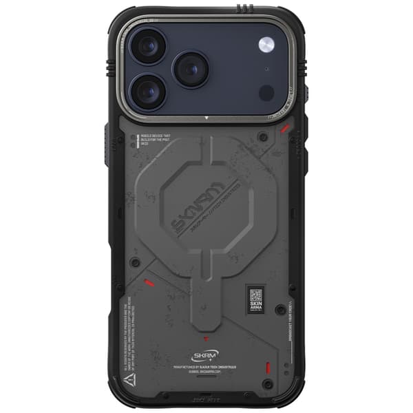 Skinarma Vigor MagSafe-etui til iPhone 17 Pro Max, grafitgrå