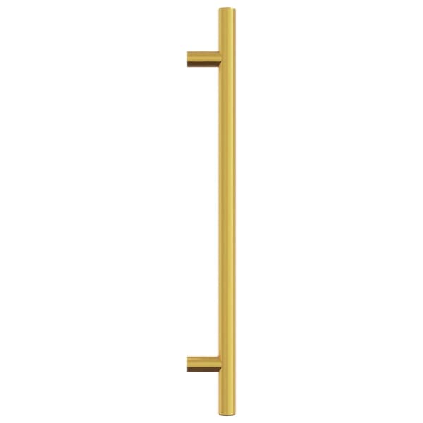 vidaXL skabsgreb, 10 stk., guld, 192 mm, rustfrit stål