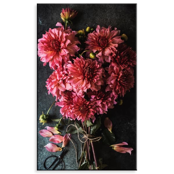Botany-canvastaulu, Daalia-kimppu, 60x100 cm