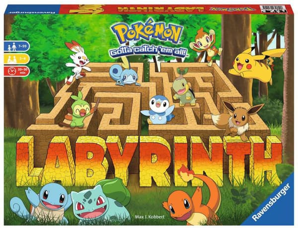 Ravensburger Pokémon Labyrint Brädspel