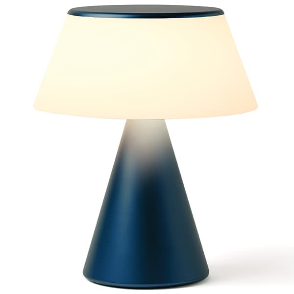 Lexon Luma XL LED-lampe, mørkeblå