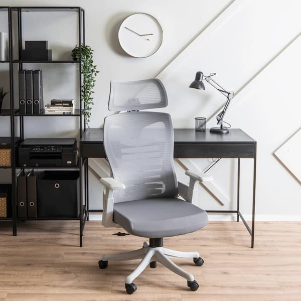 Caret 2 ergonomisk snurrestol ventileret grå moderne