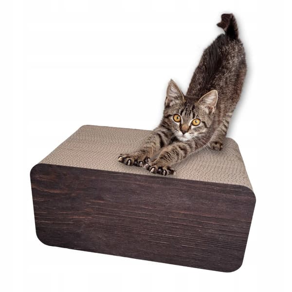 PIKSEL kradsetræ til katte | brun | 46 x 21 x 30 cm | Mruu&Pruu