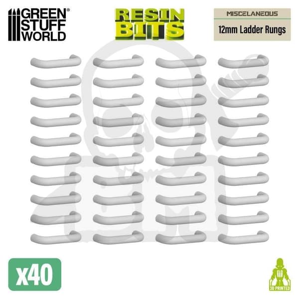 GSTU530512 3D-utskriven diverse 12 mm stege Ru