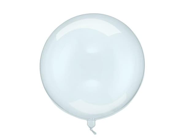 Ilmapallo pallo läpinäkyvä sininen 40cm