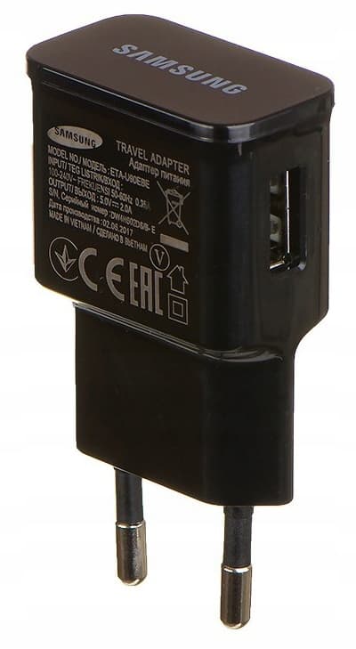 ORIGINAL SAMSUNG ETA-U90EBE 2000mAh AC-OPLADER