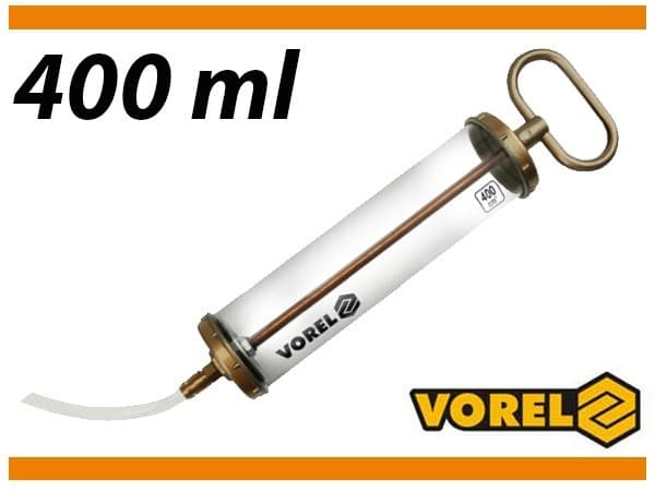 Vorel manuell oljesugpump 400ml 78031