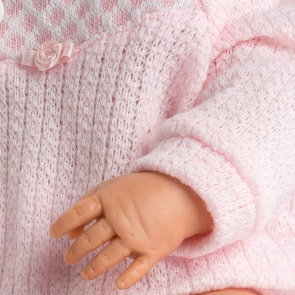 Llorens 45024 baby Sofia 45 cm rosa tröja