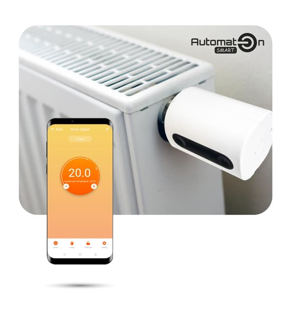 Termostathoved til WiFi TUYA radiator
