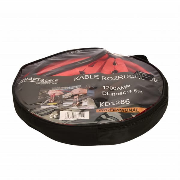 Startkabler 1200A 4,5m KD1286