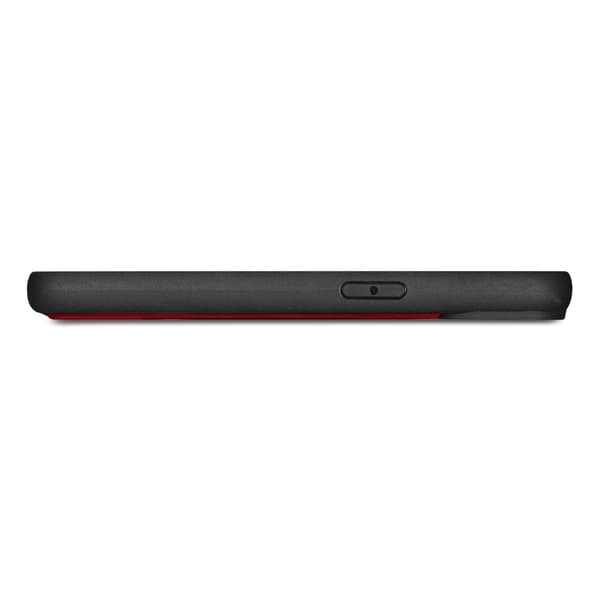2-i-1 Läderfodral iPhone 14 Plus Anti-RFID Plånboksfodral Rött