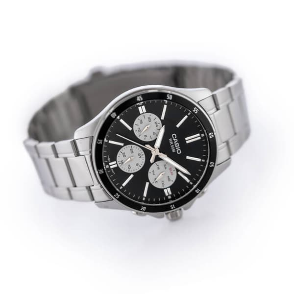 Herrklocka CASIO MTP-1374D-1A3 (zd063i) + LÅDA