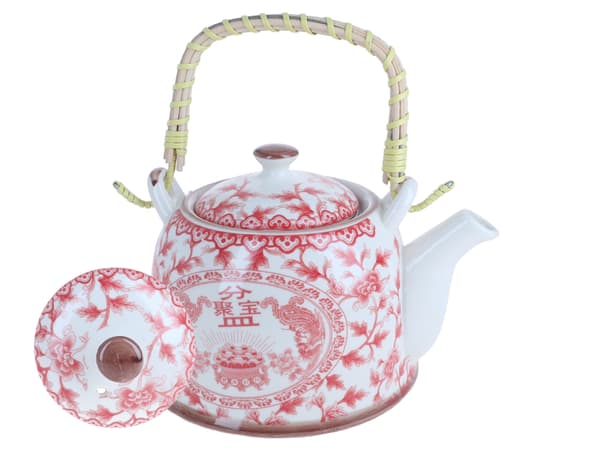Keramisk elkedel med infuser