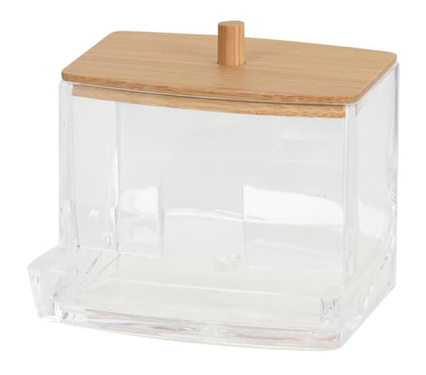 Ørepropdispenser med bambus