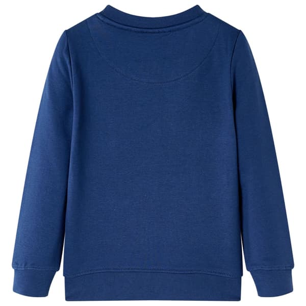 Børnesweatshirt, marineblå, 116
