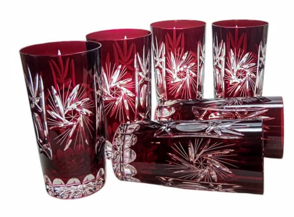 Ruby Crystal vattenglas 320ml olivkvarn