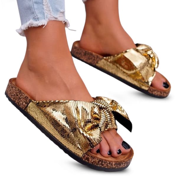 Wendy Dam Flip-Flops Guld 39