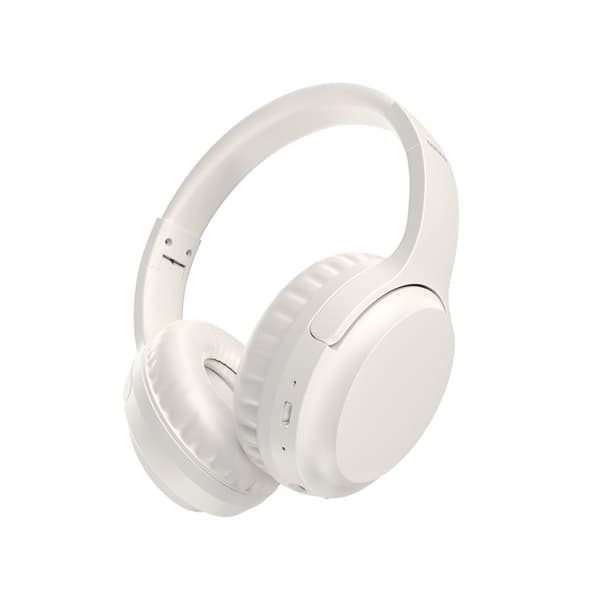 Trådløse ANC Bluetooth 5.3 Over-Ear Hovedtelefoner Hvide
