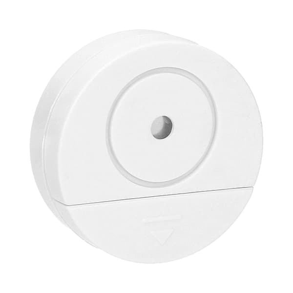 Trådlöst mini-stötlarm Vitt Batteridrivet 3xLR44 95dB