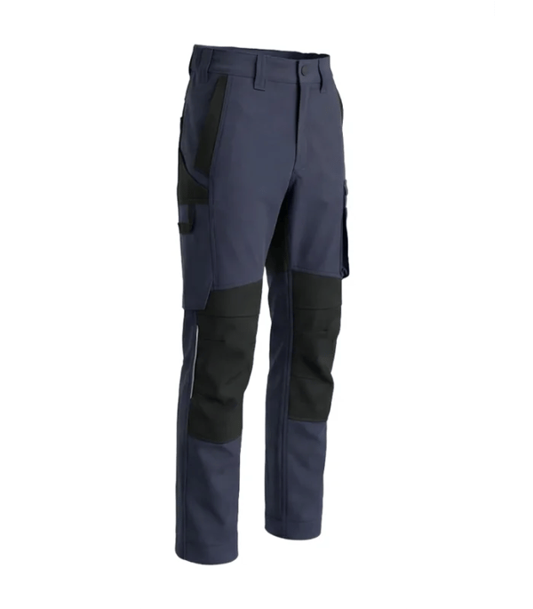 BoSafety TR-COMBO arbejdsbukser, bomuld, elastik, marineblå, 60