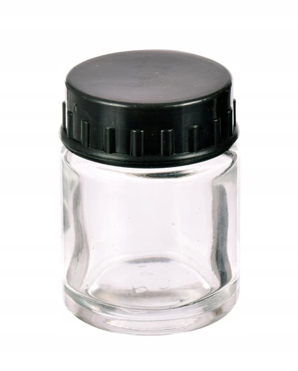 GLASMALINGBEHOLDER TIL MODELLERINGSAIRBRUSH 22 ML GLAS