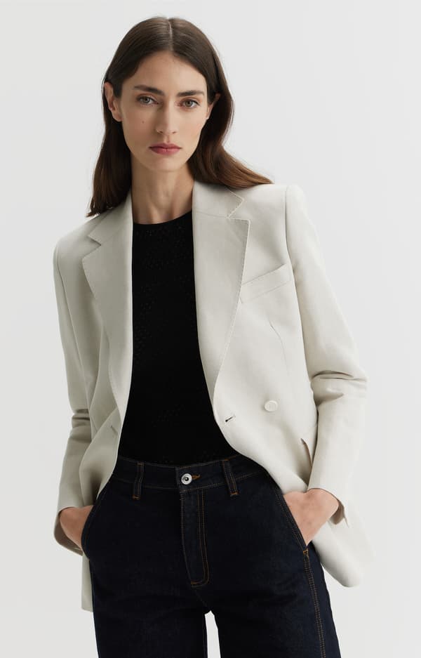 Slim fit jacka 40
